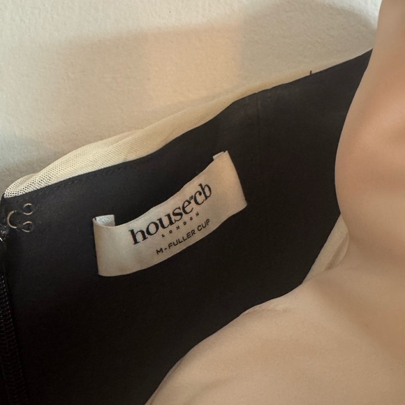 House of CB Black and Cream Long Sleeve Dress - Picture 6 of 6